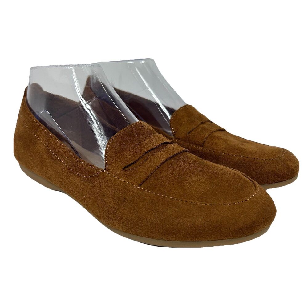 Sonoma Women's Saigee Slip On Penny Loafers Dress Chestnut 7 Med Church Office